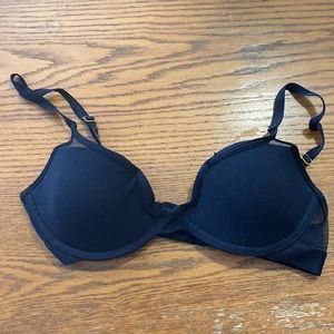 Pepper brand Classic All You black mesh bra